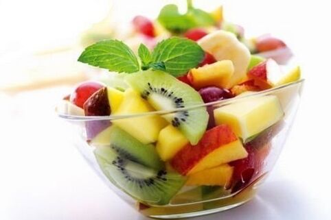ensalada de frutas dieta maggi