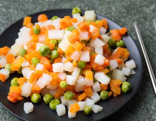 ensalada de verduras dieta maggi